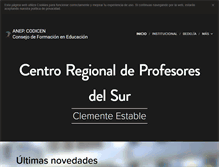 Tablet Screenshot of cerpsur.org